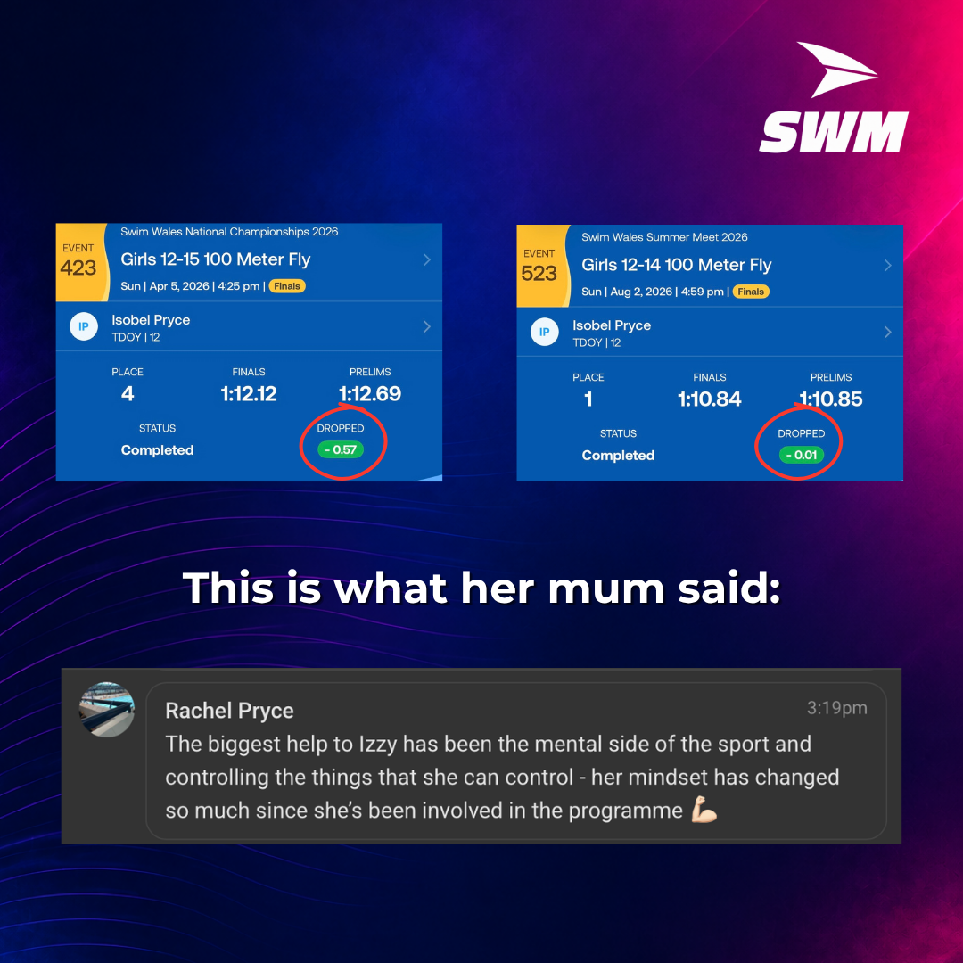 SWM swimmer or parent testimonial
